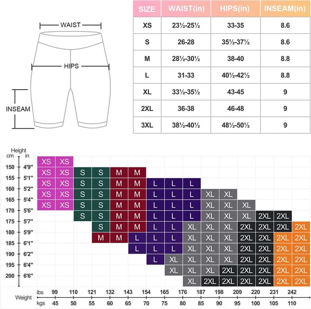 Thumbnail 5 de SIMIYA Cycling Shorts Women High Waist