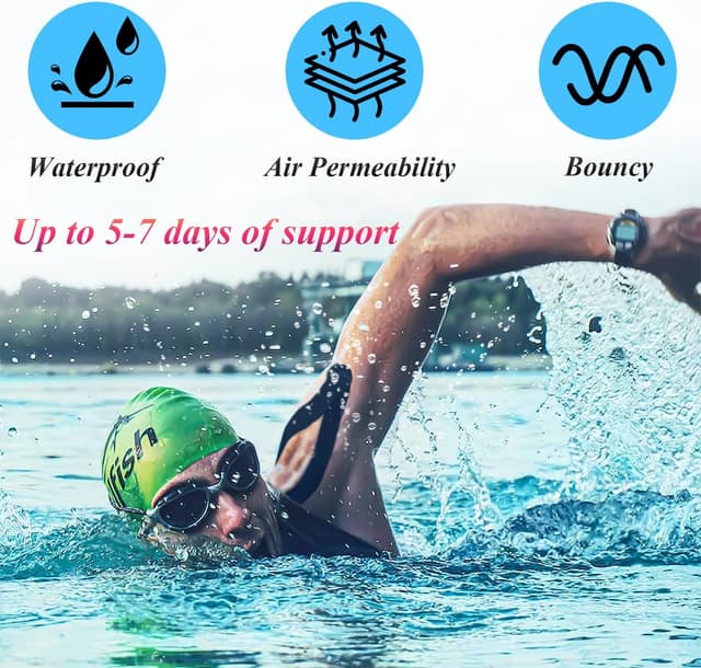 Detalle de HONYAO kinesiology tape 5m×5cm roll