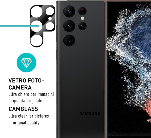 Thumbnail 6 de smartect Pellicola protettiva TPU per Samsung Galaxy S22 Ultra (Schermo + fotocamera), 2+2 pezzi