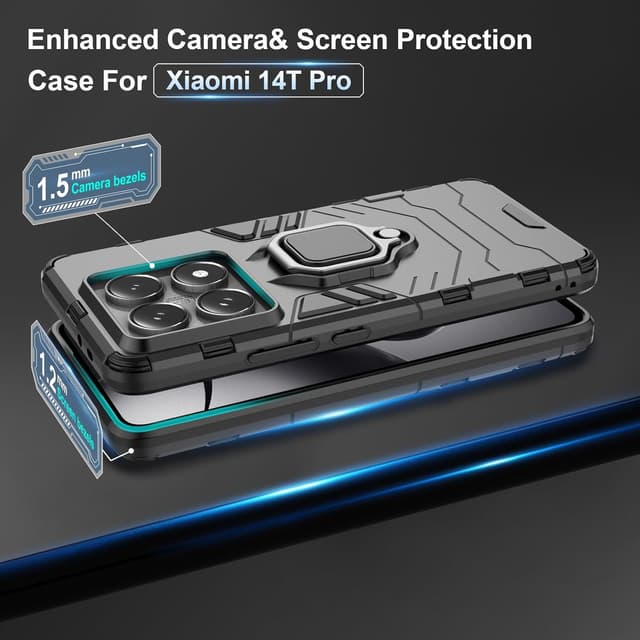 Thumbnail 3 de Btstring Xiaomi 14T Pro Hülle 360°