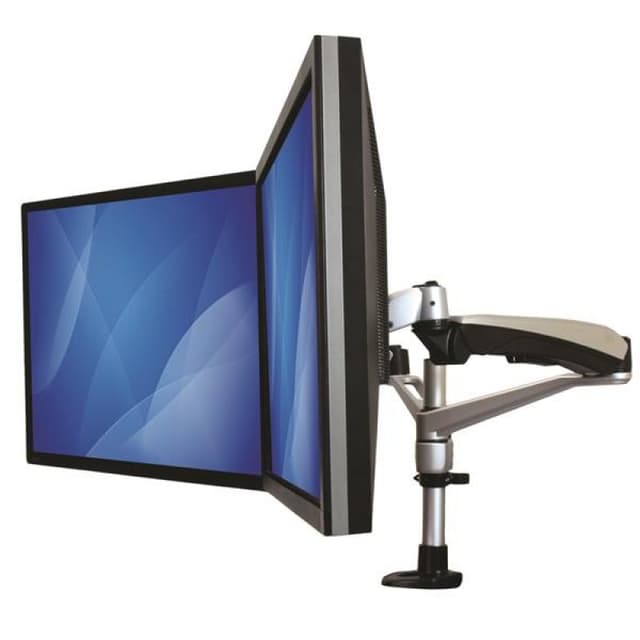 Detalle de Startech ARMDUAL30 soporte 2 monitores VESA 18 kg