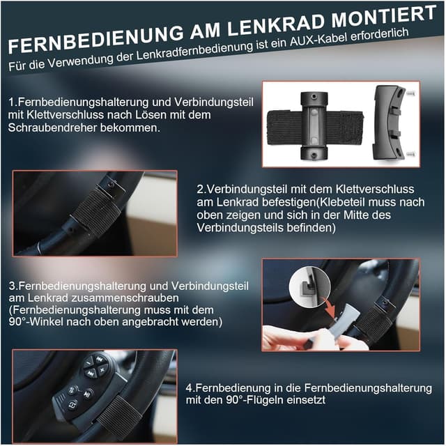 Thumbnail 6 de Homlab Externes CD-Laufwerk fürs Auto mit USB-Anschluss (inkl. 1 m USB-Verlängerungskabel) – für PKW/LKW