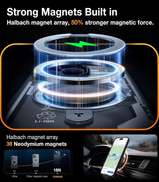 Detalle 2 de TORRAS Magnetic Ostand 6.7 iPhone Case