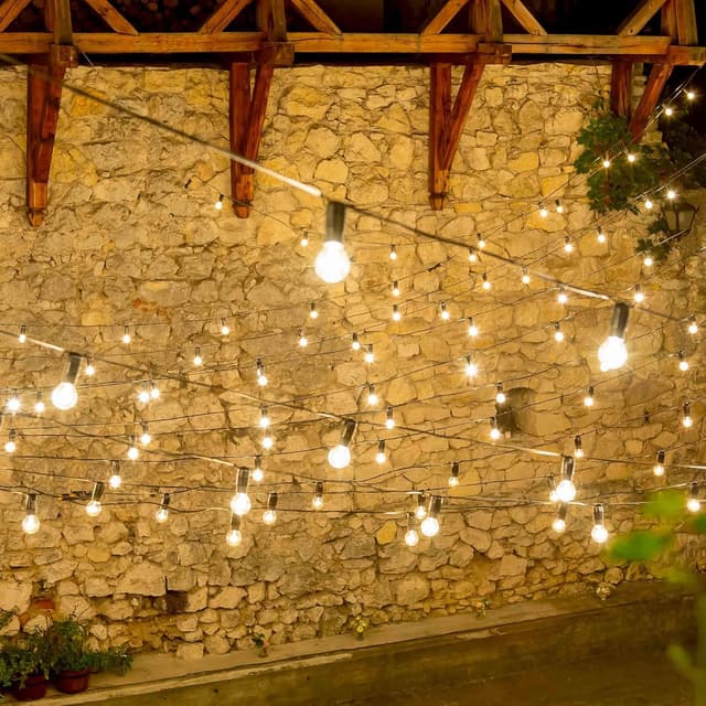 Detalle de GBLY LED E27 G45 Edison Glühbirnen (6er-Set) – warmweiß 2700 K, 4 W