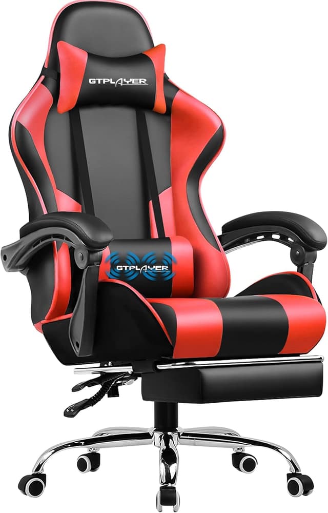 Detalle de GTPLAYER Sedia gaming ergonomica con 150 kg