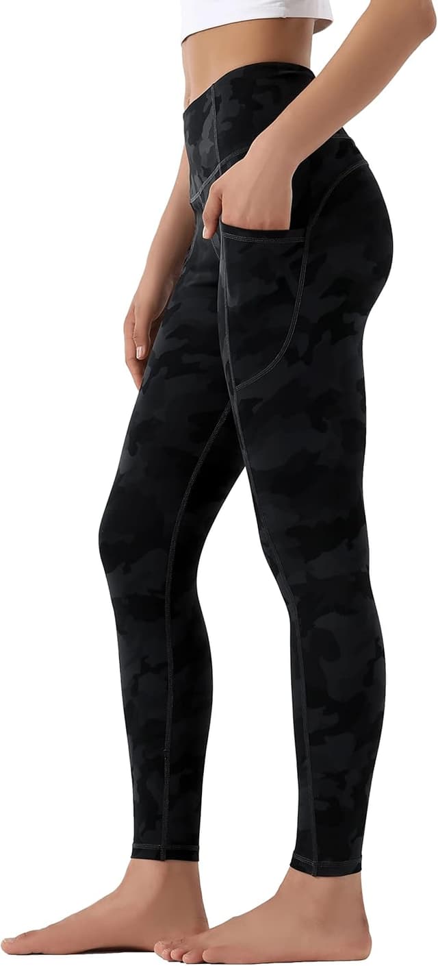 Detalle de High Waist Gym Leggings with Side Pockets