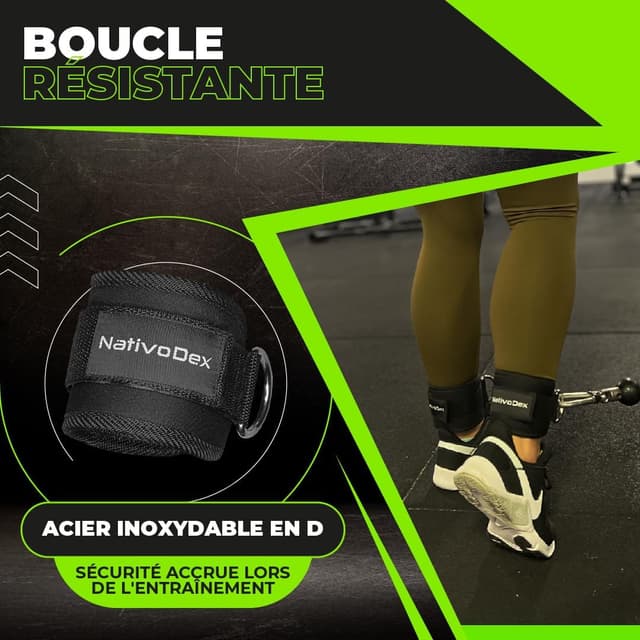 Thumbnail 4 de NativoDex Sangle Cheville 2 unités