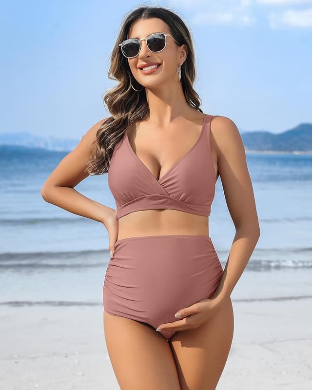 Thumbnail 4 de Charmo High Waisted Maternity Swimsuit 2‑Piece