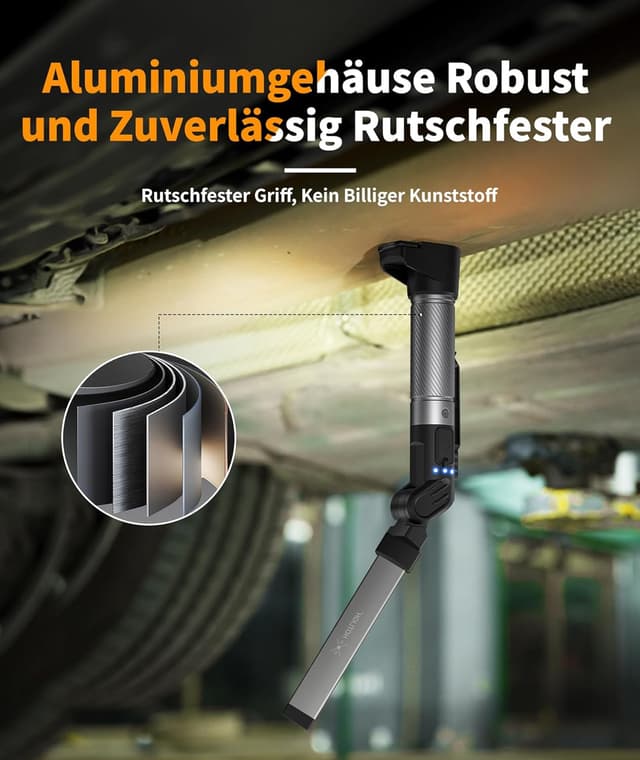 Detalle de HOTLIGH Arbeitsleuchte 800 Lumen