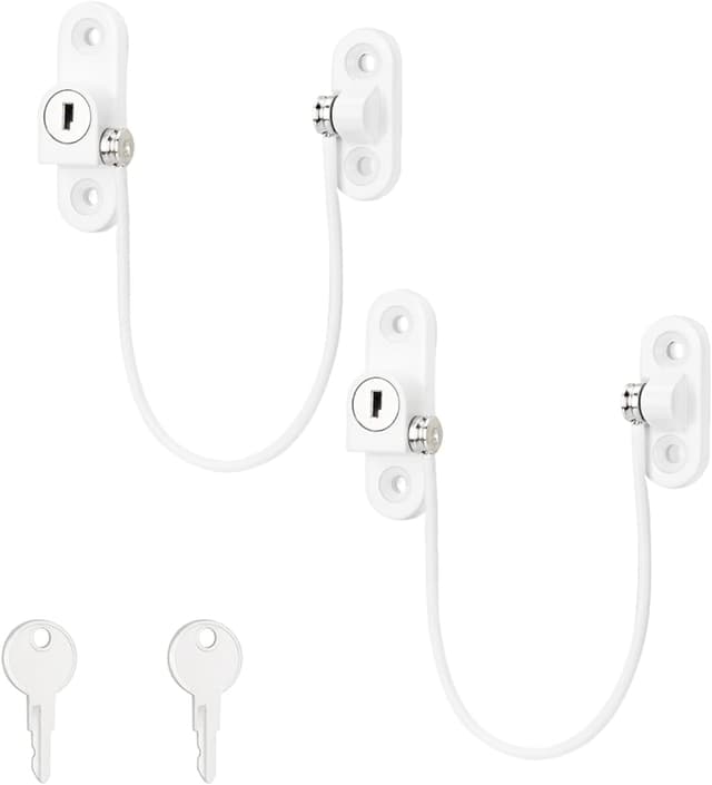 Thumbnail 6 de WODSTA Upvc Window Handle 2pc Lockable Espag 43mm ⌛