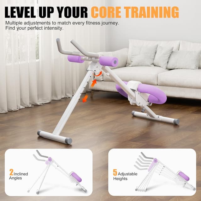 Detalle 2 de UrbanLuxe Bauchtrainer für zuhause