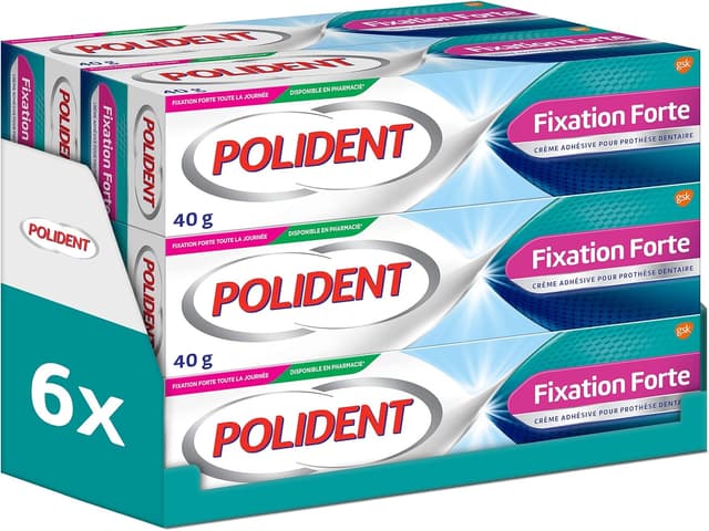 Detalle de Polident Fixation Forte 6x40 g