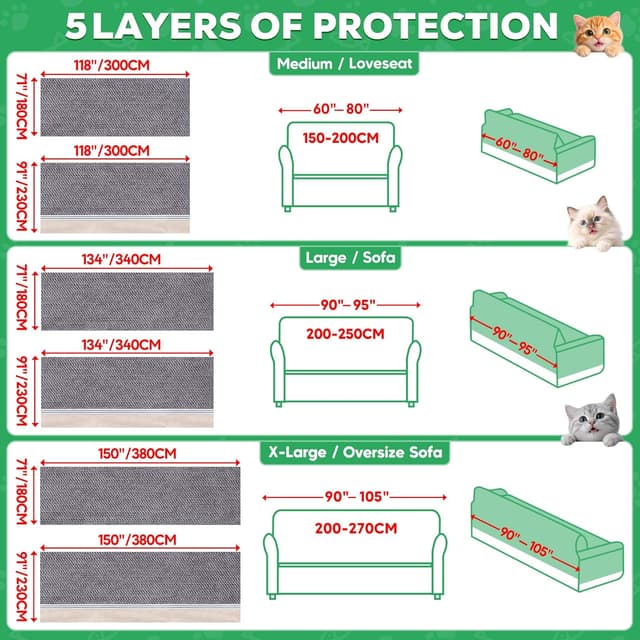 Thumbnail 5 de Loiion Copridivano impermeabile 300x180 cm 🛋