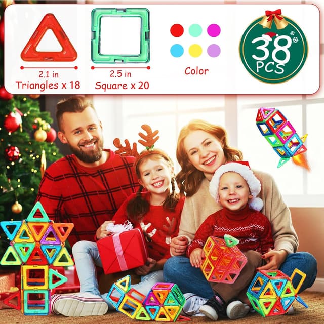 Thumbnail 5 de Kittery Bloques Magnéticos Educativos para Niños y Niñas 🧱