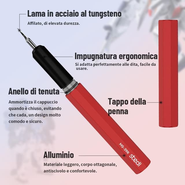Detalle 2 de stedi Model Scriber, incisioni precise 0,1 mm
