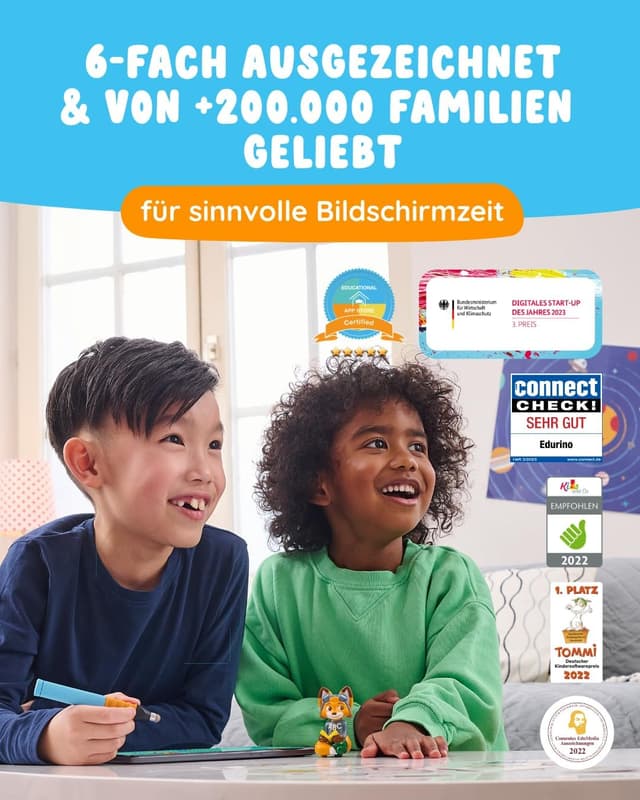 Detalle 2 de Edurino Figur Mika ABC – Lernspiel für Lesen & Schreiben ab 4 Jahren (Stufe 2) inkl. App