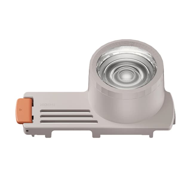 Detalle de XGIMI MoGo 3 Pro con filtro óptico creativo