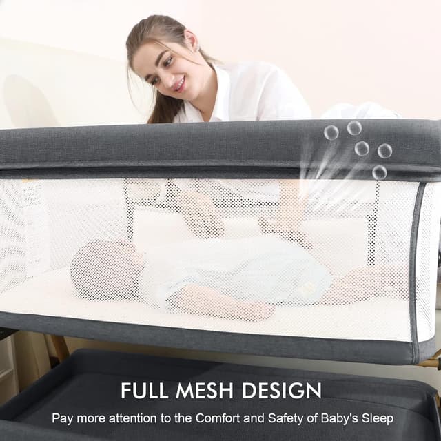 Thumbnail 3 de Jimglo 3 in 1 Baby Bassinet 6-Height