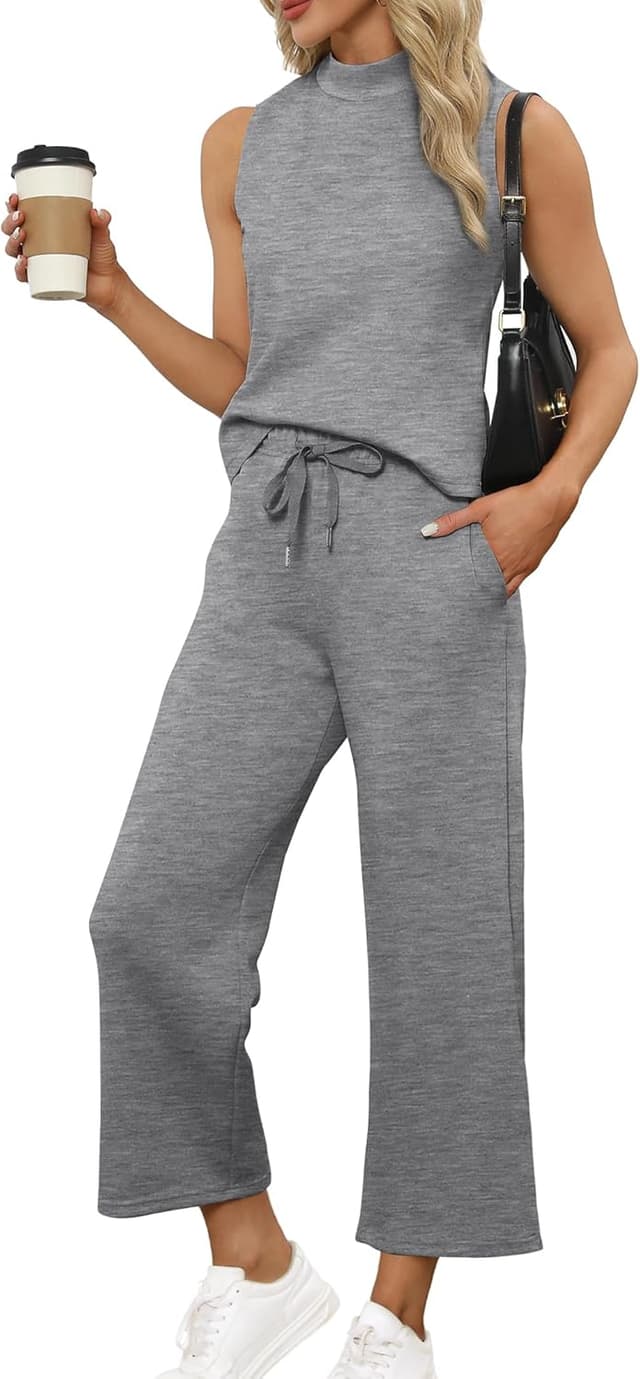 Thumbnail 6 de SAMPEEL Two Piece Summer Lounge Set 2PC