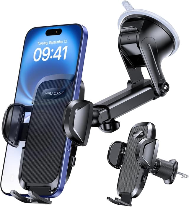 Detalle de Miracase Soporte móvil coche ventosa
