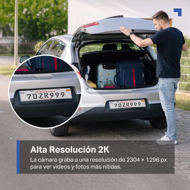 Detalle de Tapo C410 Cámara Wi‑Fi 2K 3MP, 6.400 mAh