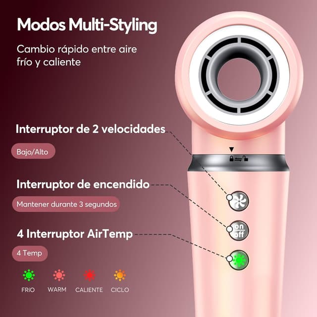 Thumbnail 7 de Bopcal 5 en 1 Air Styler Wrap 💨 Secador Alta Velocidad