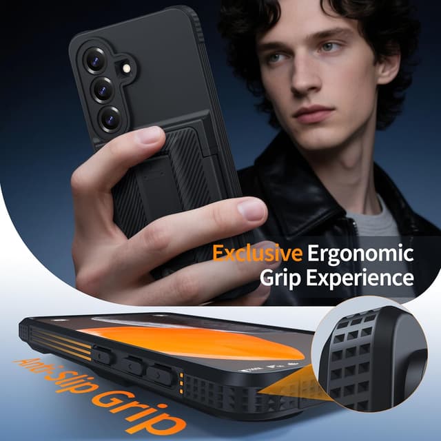 Thumbnail 6 de Oterkin Samsung S26 wallet case with 4-5 cards