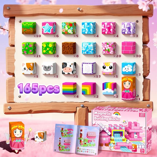 Detalle 2 de Magnetische COOLJOIN Bausteine 165 Teile