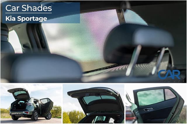 Detalle de Carshades Satz Car Shades passend für Kia Sportage (NQ5) 5-türer 2021- (4-teilig)