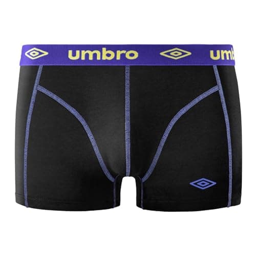 Detalle 1 de Umbro Calzoncillo algodón liso Ropa interior hombre 4 uds