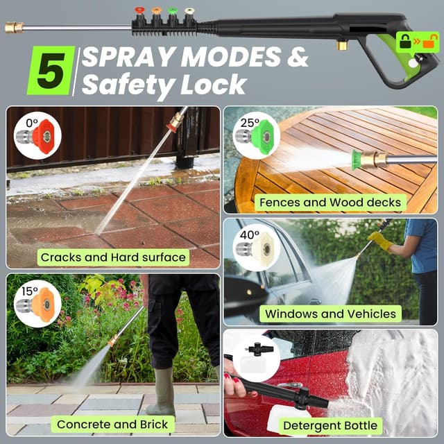 Thumbnail 2 de Hidrolimpiadora Springfield 120 Bar, Manguera 8m 💦