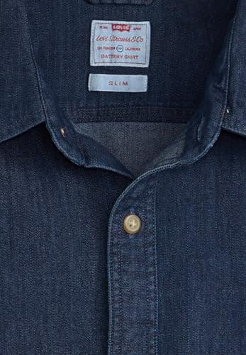 Thumbnail 5 de Levi's LS Battery Hm Shirt Slim Mookie Dark Wash XL