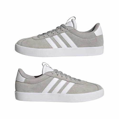 Detalle 2 de adidas VL Court 3.0 para mujer en Grey Two, Cloud White y Silver Metallic (38 EU)
