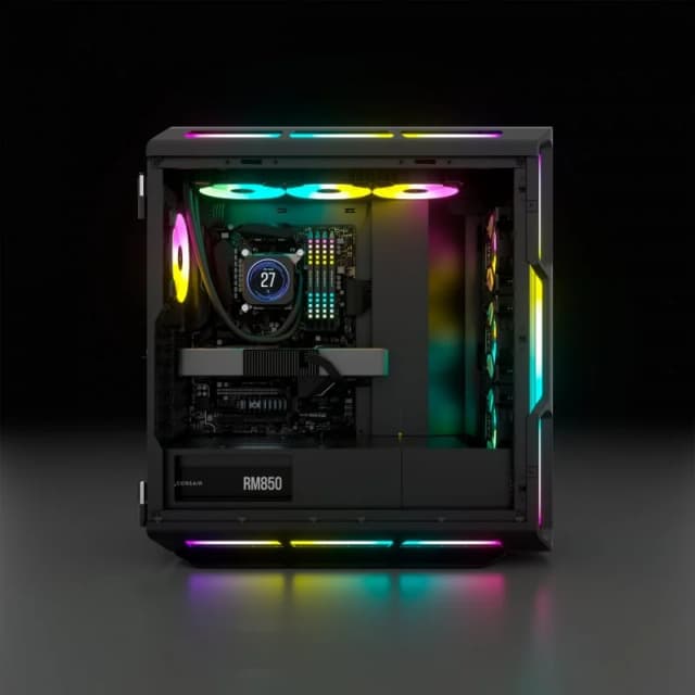 Detalle de Corsair iCUE 5000T RGB