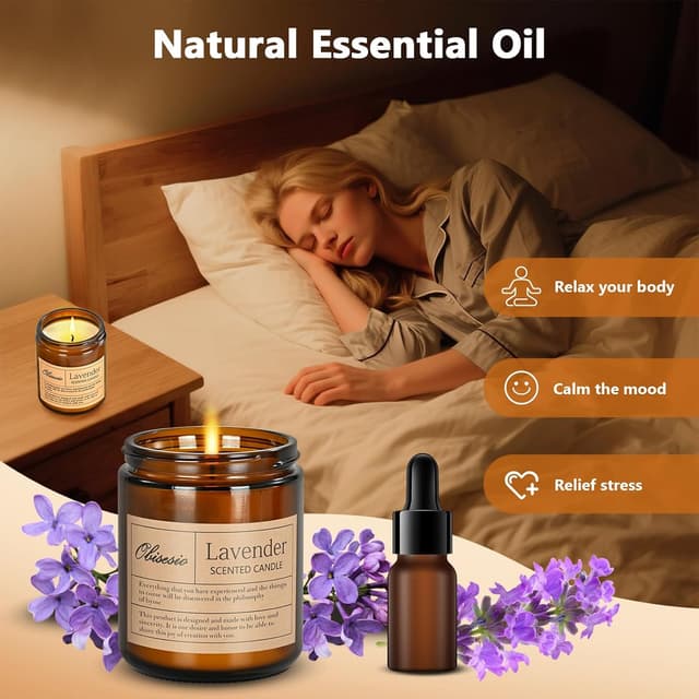 Detalle 2 de Obisesio Candele 2 Pack, candele profumate