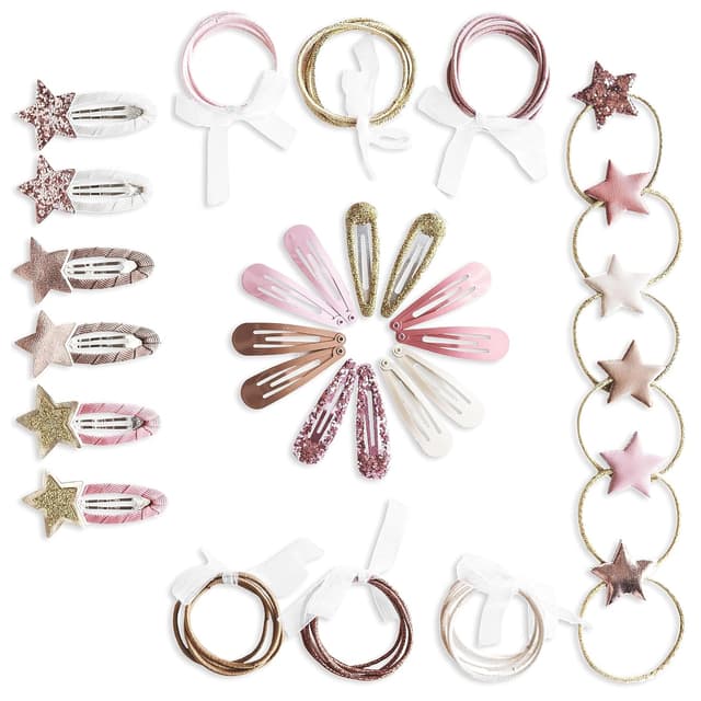 Detalle de Papierdrachen Haarspangen Set 48er