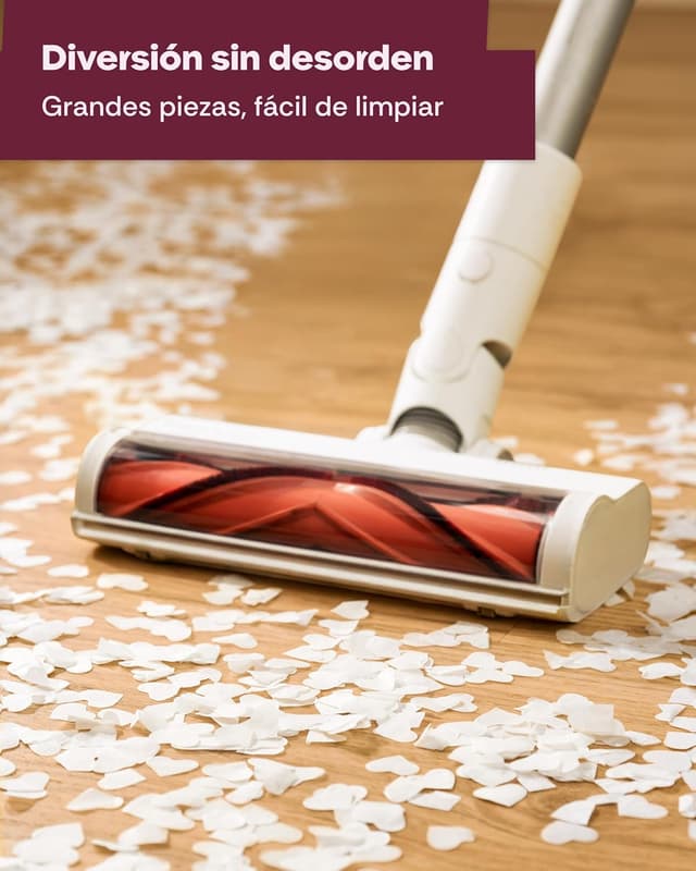 Thumbnail 6 de 5 Cañones de Confeti Corazones Blancos 5-8 m