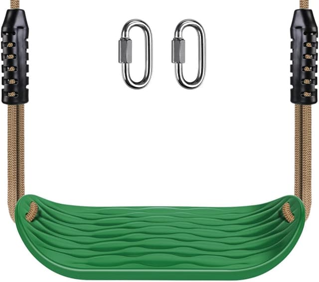 Thumbnail 6 de BeneLabel Schaukel Kinder – Indoor/Outdoor Babyschaukel mit verstellbarer Seillänge (130–200 cm), Grün, bis 113 kg