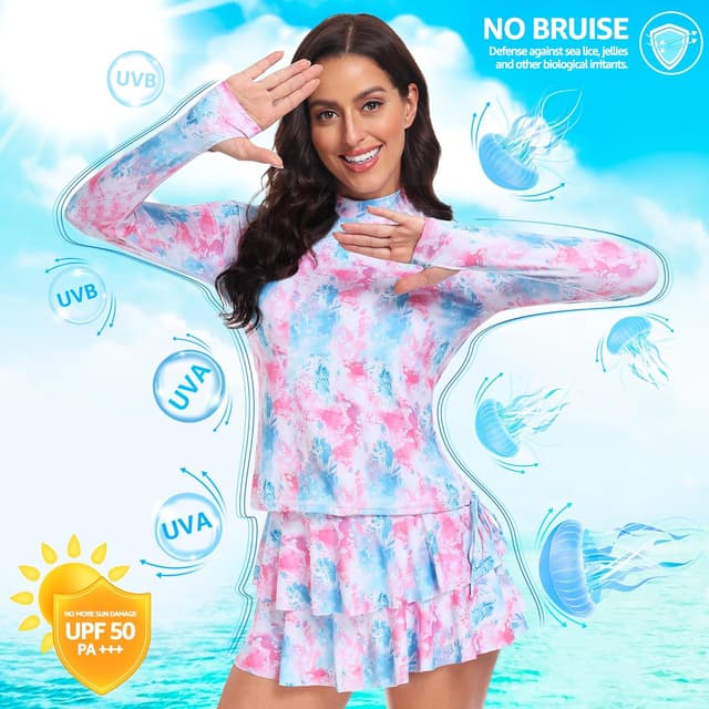 Thumbnail 4 de UNIQUEBELLA Camiseta de Surf Mujer UPF 50+