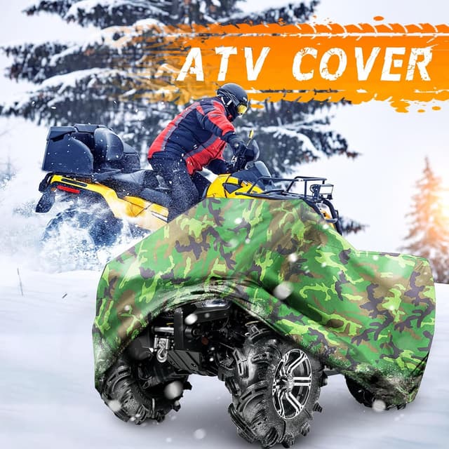 Thumbnail 6 de Tokept ATV Cover Waterproof Heavy Duty 4-Wheeler Quad Cover (Camouflage, XXXLarge)