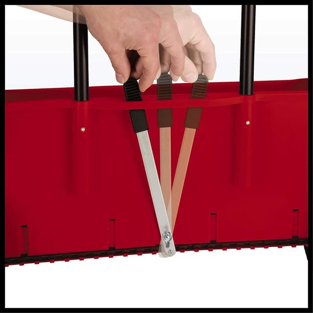 Detalle de Einhell GC-SR 12 carrello spargitore “Standard” da 12 litri, larghezza di spargimento 45 cm