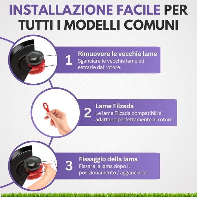 Thumbnail 6 de Filzada 50x Lame taglio bordatura