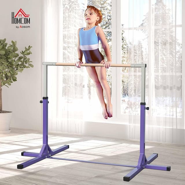 Detalle 2 de HOMCOM Barre Fixe Enfant 92–150 cm 13 Réglages