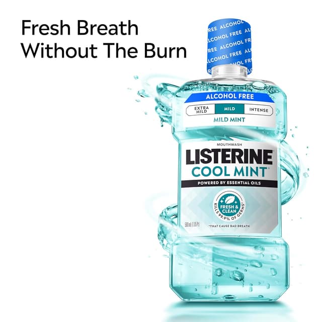 Thumbnail 3 de Listerine Alcohol-Free Mouthwash, 1L 🚰