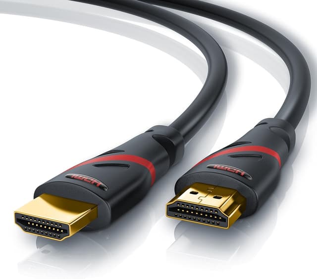 Thumbnail 6 de CSL HDMI 2.1/2.0 Ultra High Speed Kabel 8K/4K – 4 Meter (8K 60 Hz, 4K 120 Hz mit DSC, 48 Gbit/s, Ethernet, Schwarz)
