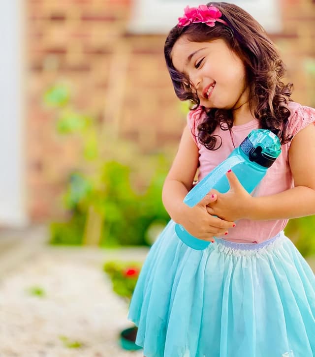 Thumbnail 6 de GOPPUS 500ml Kids Water Bottle (Straw + Flip-Top Lid) with Strap, Leakproof, BPA Free, Time Markings (Green)