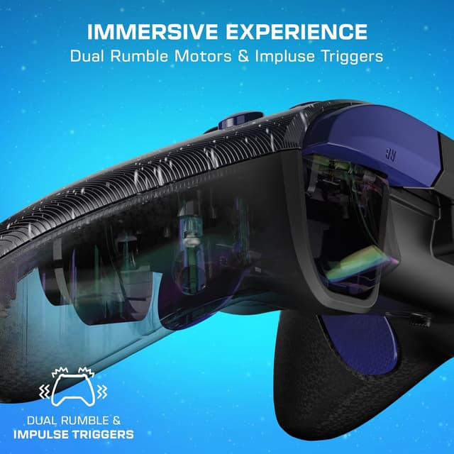 Detalle de Turtle Beach Rematch Advanced Wired Gaming Controller (Dark Cosmos) for Xbox & PC