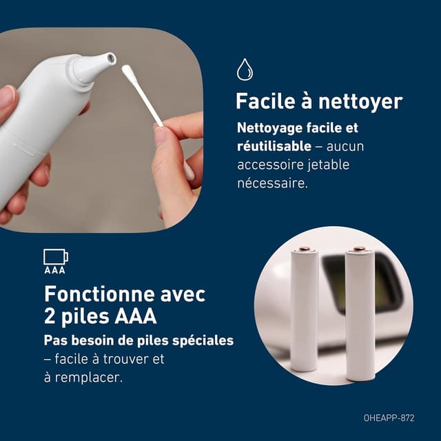 Thumbnail 6 de OMRON Gentle Temp 533 thermomètre auriculaire 1s