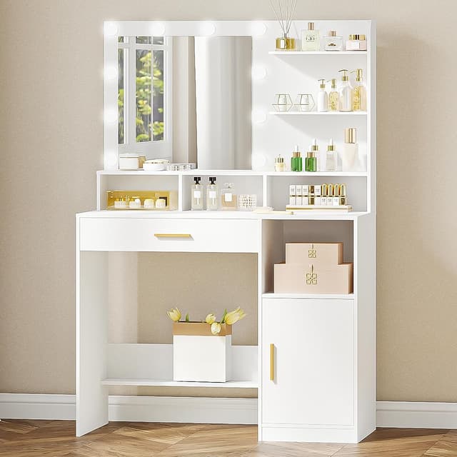 Imagen de Hzuaneri DT41303XEU Toeletta con specchio regolabile en OfertitasTOP