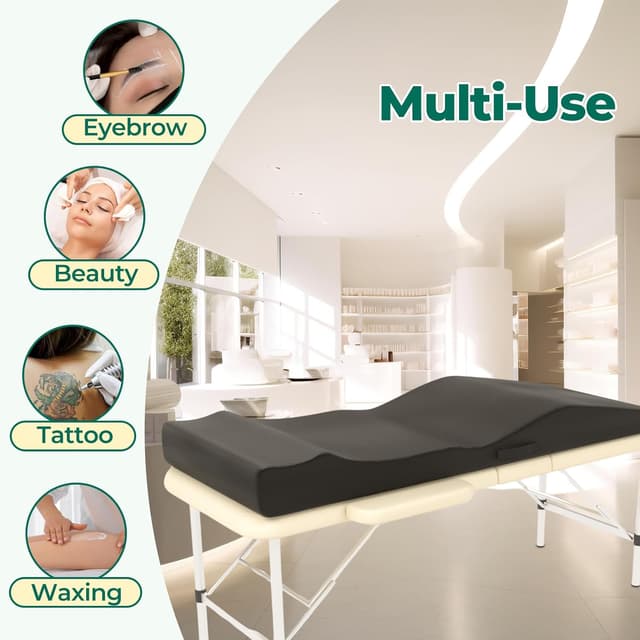 Thumbnail 5 de ENITYA Lash Bed Topper 71" non-slip esthetician cushion